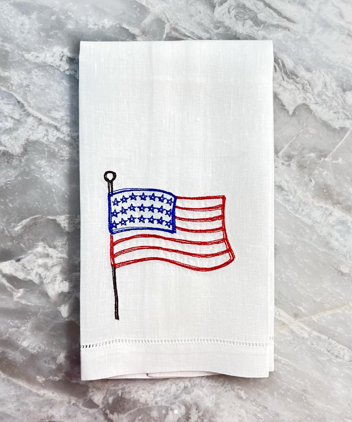 Patriotic Finger Towel