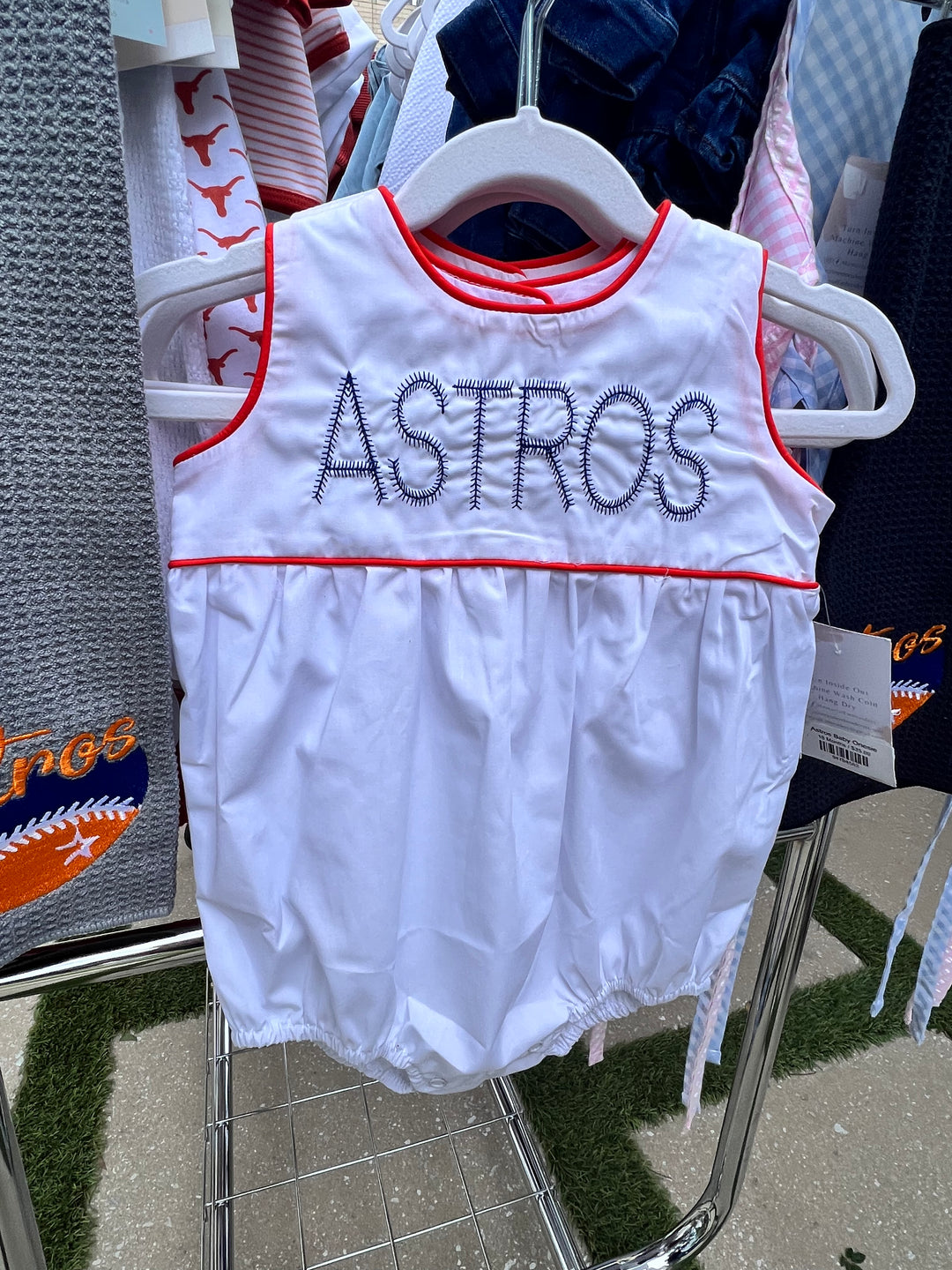 Astros Baby Onesie