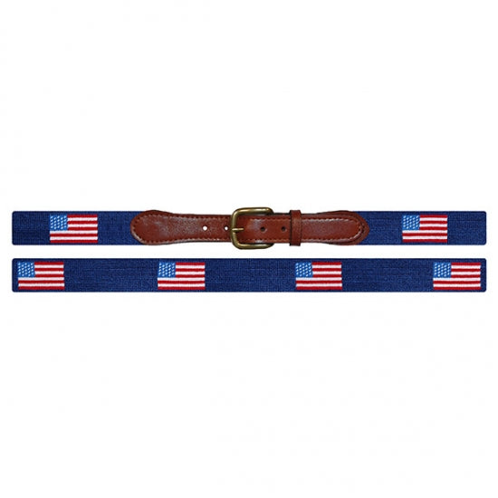 Needlepoint Belt - American Flag