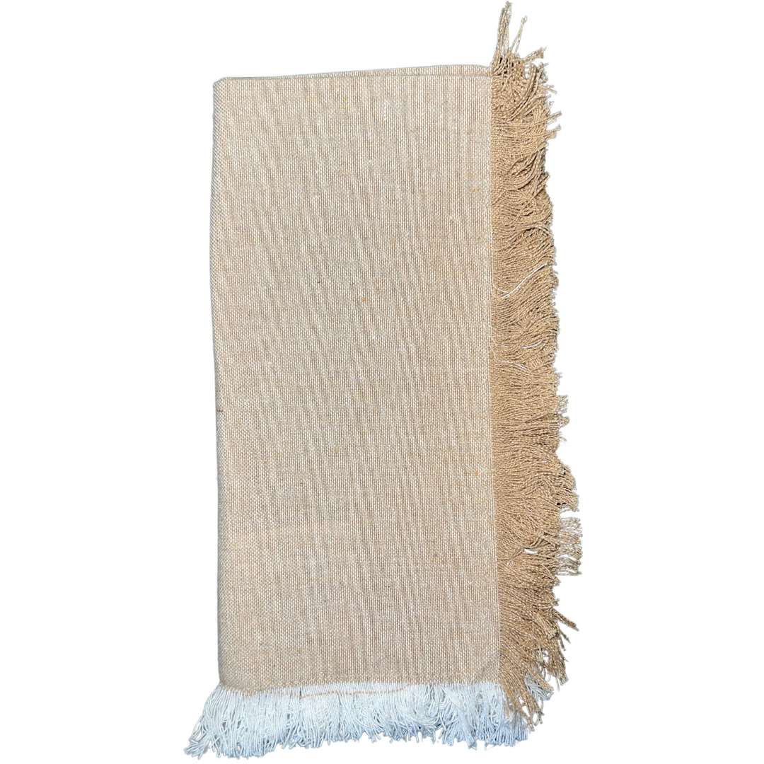 Frayed Edge Dinner Napkins