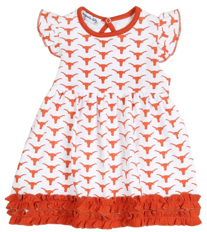 Hook ‘Em! Printed Flutters Dress Set